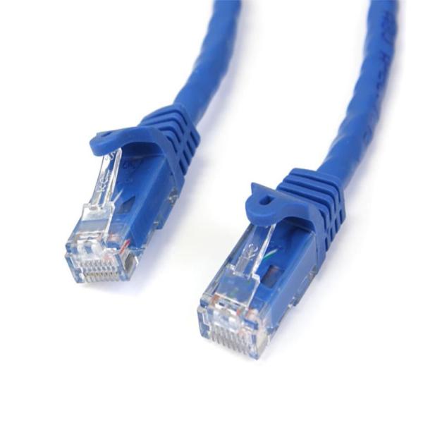StarTech.com 5m カテゴリー6 LANケーブル RJ45モールディングコネクタ(ツメ折...