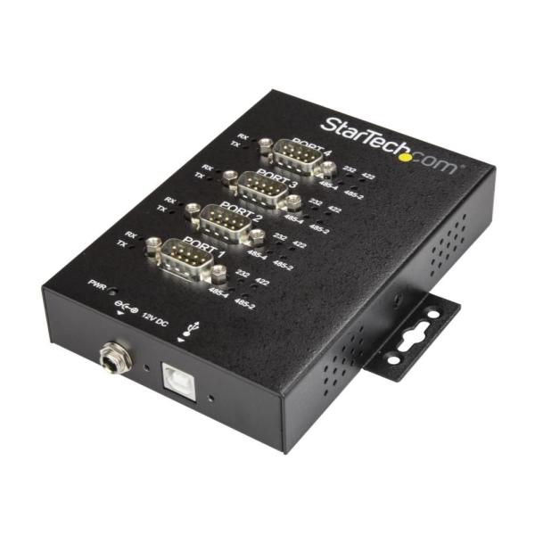 StarTech.com USBシリアルハブ/USB 2.0/4ポート/RS232、422、485/...