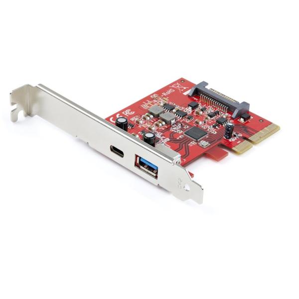 StarTech.com 2ポート10Gbps USB-A/USB-C増設PCI Expressカー...