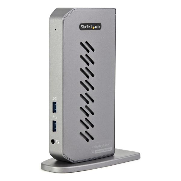 StarTech.com USB-C &amp; USB-A対応ドッキングステーション ノートパソコン拡張U...