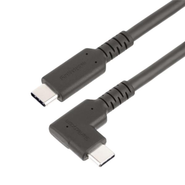 StarTech.com USB-Cケーブル/L型コネクター/高耐久/50cm/USB 3.2 Ge...