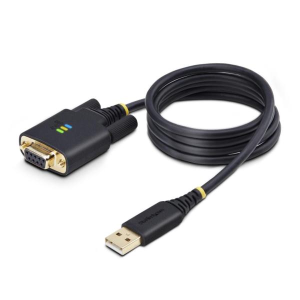 StarTech.com USB-RS232Cシリアル変換ケーブル/クロス/USB 2.0接続/1m...