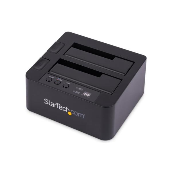 StarTech.com HDD/SSDデュプリケーター/2ベイ/スタンドアロン型/PC不要/USB...