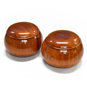 日向特産蛤碁石 28号 花印(厚み7.5mm)※証明書付き 宮崎県伝統的工芸