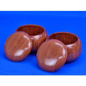 木製碁笥 新花梨 特大の詳細画像1