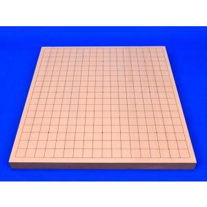 19路9路両用卓上囲碁盤 新桂1寸ハギ【囲碁将...の詳細画像1