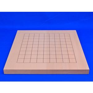 囲碁将棋両用卓上盤新桂1寸セット(ガラス碁石梅...の詳細画像1