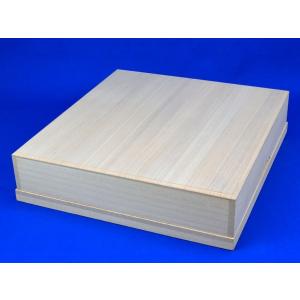 桐覆い(底付) 2寸卓上将棋盤用 ※布カバー付きの詳細画像1