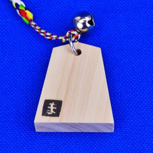 鈴付きの将棋駒ストラップ 王将とさくらんぼ※将...の詳細画像2
