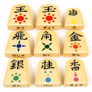 プラスチック将棋駒補助シール付きのプラスチック将...の商品画像
