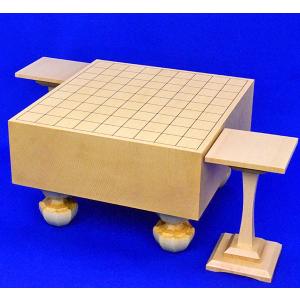 将棋盤 新かや5寸足付将棋盤(駒台付き)【囲碁将棋専門店の将碁屋
