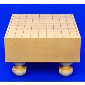 将棋盤 新かや4寸足付将棋盤(駒台付き)【囲碁...の詳細画像1