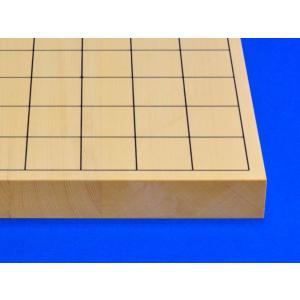 将棋盤 ヒバ1寸ハギ卓上将棋盤(駒台付き)【囲...の詳細画像2