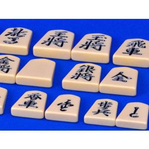 木製将棋セット 新桂5号折将棋盤セット(プラ将...の詳細画像3