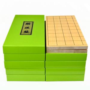 難あり特価品の木製折将棋盤新桂5号単品を10面｜syogoya