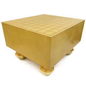 宮崎県日向産本榧一枚板木表3寸卓上将棋盤 MS33 本榧の中でも最高級と