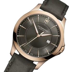 ビクトリノックススイスアーミー/アライアンス 241908/メンズ グレー 腕時計 正規輸入品 文字刻印可能｜syohbido-store
