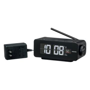 SEIKO セイコー アラーム付 デジタル電波置き時計 シリーズC3　DL213K ブラック｜syohbido-store