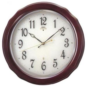 エンブレム 壁掛け時計 セイコー 電波 静音 電波時計 掛時計 クロック