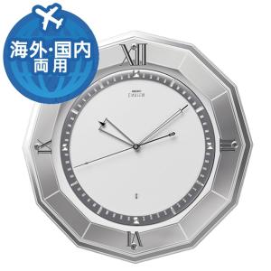 SEIKO EMBLEM（セイコー エムブレム）衛星電波掛け時計 スペースリンク  HS555S プレート文字刻印可能