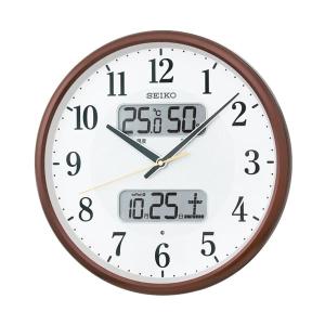 エンブレム 壁掛け時計 セイコー 電波 電波時計 掛時計 クロック SEIKO