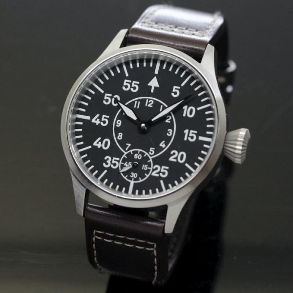 正美堂オリジナル腕時計/ミリタリー文字盤/スイス製手巻き式ムーブメント/サファイアガラス仕様