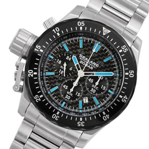 SEALANE シーレーン SE46-MBL クロノグラフ 20気圧防水 腕時計 ヨドバシ.com - シーレーン SEALANE 腕時計 SE46-MBL 通販【全品