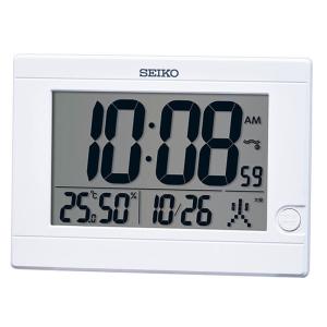 セイコー SEIKO 掛け置き兼用 デジタル電波クロック SQ447W｜syohbido-store