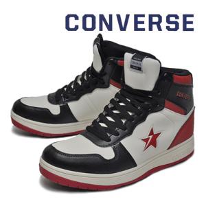 コンバース CONVERSE ネクスター 靴 ブーツ 1360 SC HI ブラックレッドホワイト ハイカット 防水 防滑 軽量 ウィンターシューズ 冬靴 紳士 メンズ｜syokandake