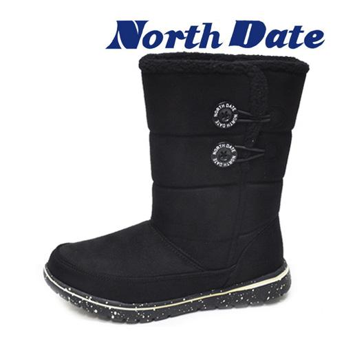 North Date ノースデイト レディース 靴 ブーツ ウィンターブーツ KH38012 ブラッ...