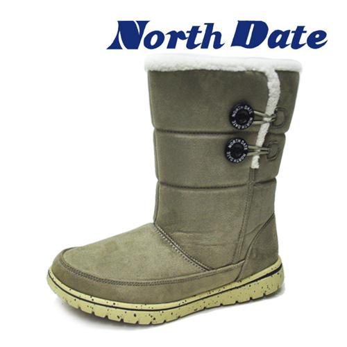 North Date ノースデイト レディース 靴 ブーツ ウィンターブーツ KH38012 グレー...