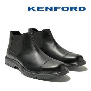 KENFORD ケンフォード 革靴 ブーツ ビジネスシューズ サイドゴア KP16AG ブラック 黒...