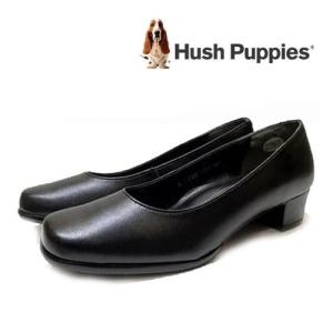 Hush Puppies ハッシュパピー 靴 パンプス L7240T-BK ブラック 黒 3.5cm...