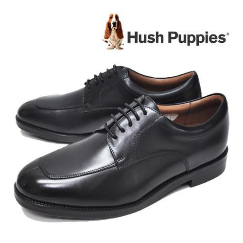 Hush Puppies ハッシュパピー メンズ 革靴 ビジネスシューズ M0248NAT ブラック...