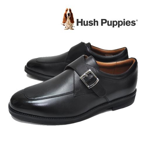 Hush Puppies ハッシュパピー メンズ 革靴 ビジネスシューズ M0249NAT ブラック...