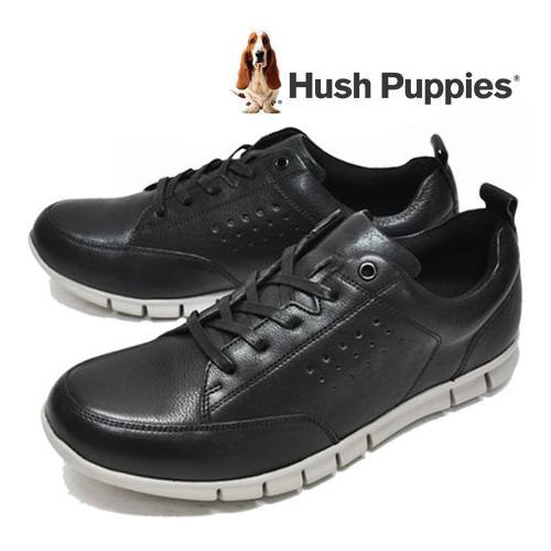 Hush Puppies ハッシュパピー 靴 スニーカー ビジネスシューズ M7105T ブラック ...