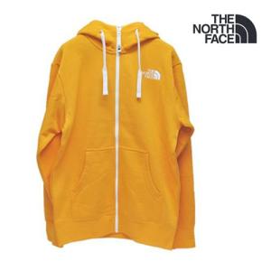 THE NORTH FACE ノースフェイス パーカー トップス リアビューフルジップフーディ NT12340-SG サミットゴールド イエロー スウェット 速乾 裏起毛 紳士 メンズ｜syokandake