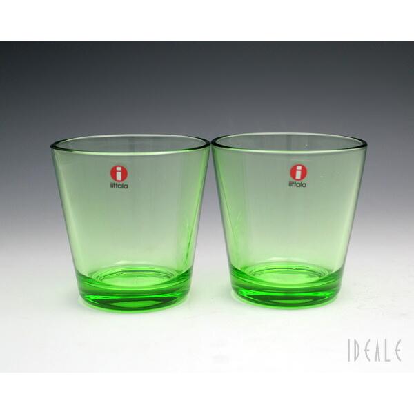 イッタラ カルティオ タンブラー 210ml 2個入り(ペア) アップルグリーン iittala グ...