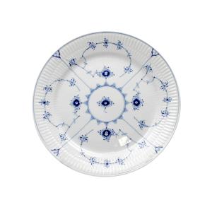 ブルーフルーテッド ロイヤルコペンハーゲン ハーフレース プレート