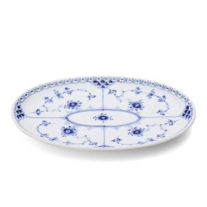 ブルーフルーテッド ロイヤルコペンハーゲン ハーフレース プレート