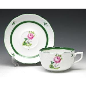 ヘレンド（HEREND） 並行輸入品 FV インドの華グリーン ミニプレート