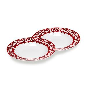 【２点セット】HERMES 陶磁器皿 エルメスお皿二枚入り