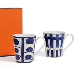 HERMES（エルメス） モザイク ティーカップ＆ソーサー ペア 160ml
