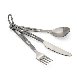 ノルディスク Nordisk カトラリー✖️2セット Titanium Cutlery (2 Pcs)