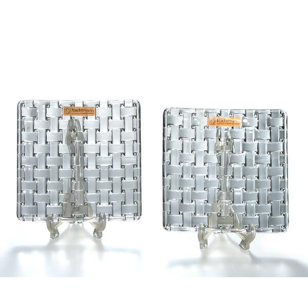 ナハトマン ボサノバ 101907 スクエアプレート 14cm ペア Nachtmann Bossa...