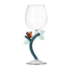イッケンドルフ ミラノ ANIMAL FARM ゴブレット 350ml リス ICHENDORF MILANO グラス ワイングラス 食器 ギフト 結婚祝い プレゼント 贈り物 敬老の日 爆買