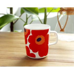 マリメッコ ウニッコ マグカップ 250ml レッド marimekko UNIKKO  耐熱 電子レンジ対応 ギフト 結婚祝い プレゼント 贈り物 爆買