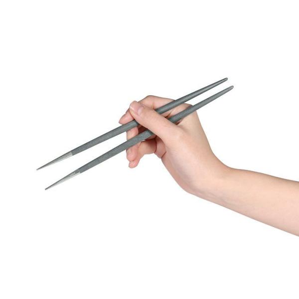 カトラリー 箸 + 箸置きセットグレーマット シルバー クチポール 食器 箸 おはし お箸 箸置き ...