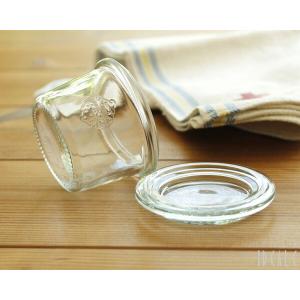 ウェック WECK モールドシェイプ WE080 ガラスキャニスター 80ml 耐熱 電子レンジ対応 おしゃれ ギフト 結婚祝い プレゼント 贈り物 セール 爆買