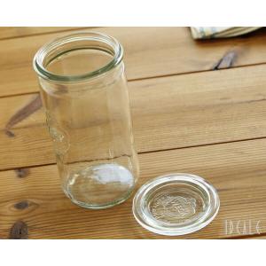WECK（ウェック） ストレートシェイプ WE975 ガラスキャニスター 340ml